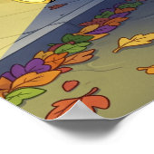 Poster Flicker le Fox - Le fantôme d'Halloween (Coin)