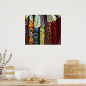 Poster Flint coloré ou maïs indien (Cuisine)