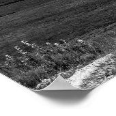 Poster Flint Hills of Kansas en B/W (Coin)