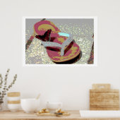 Poster Flip Flop et Butterfly (Cuisine)