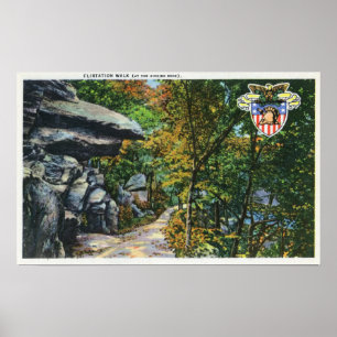 Poster Flirt Walk Vue du Kissing Rock