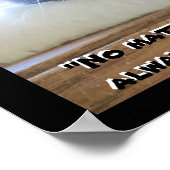 Poster Flirty Calico Avec Abraham Lincon citation mème (Coin)