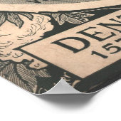 Poster Floatin de 1924 dans le Mississippi (Coin)