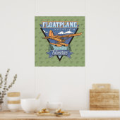 Poster Floatplane Aviation Adventure (Cuisine)