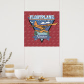 Poster Floatplane Aviation Adventure (Cuisine)