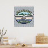 Poster Floatplane Aviation Wilderness Adventure (Cuisine)