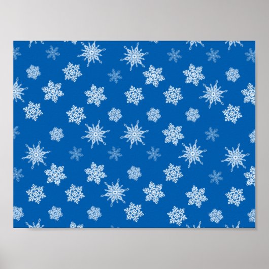 Poster Flocon de neige (Devant)