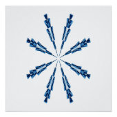 Poster Flocon de neige... (Devant)