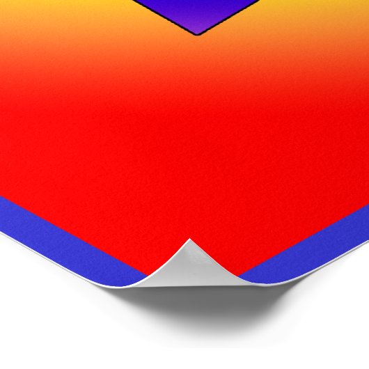 Poster Flocon de neige 4444 (Coin)