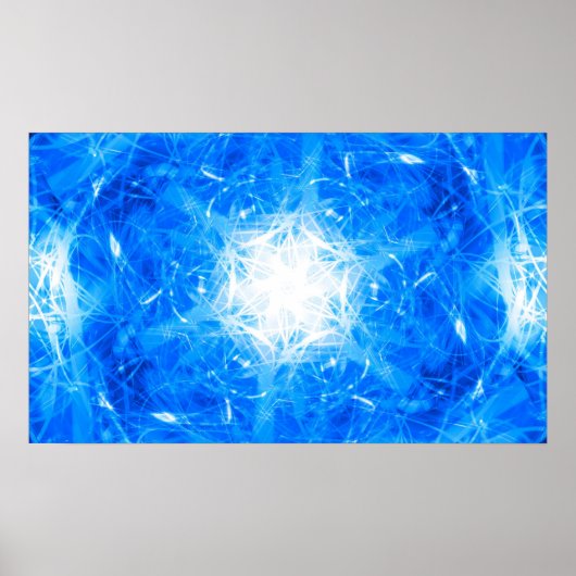 Poster Flocon de neige électrique (Devant)