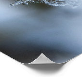 Poster Flocon de neige Icy (Coin)