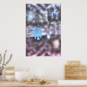 Poster flocons de neige (Cuisine)