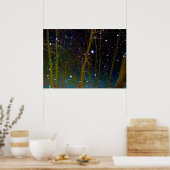 Poster Flocons de neige dans les bois (Cuisine)