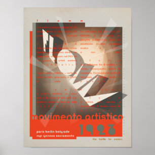 Poster FLomm movimento artistico