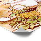 Poster Flopsy Et Cottontail Beatrix Potter (Coin)