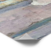 Poster Flora en tenue blanche, par John William Waterhous (Coin)