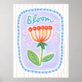 Poster Floraison (Devant)