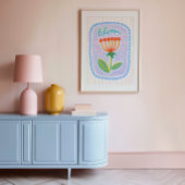Poster Floraison