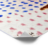 Poster Floraison, art abstrait de Paul Klee (Coin)