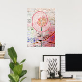 Poster Floraison, art abstrait de Paul Klee (Bureau à domicile)