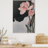 Poster Floraison de fleurs de lotus (1920 - 1930) (Cuisine)