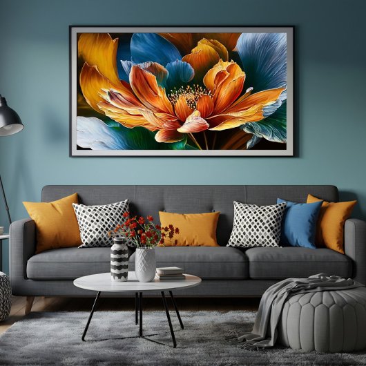 Poster Floraison de Lumière