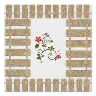 Poster floral