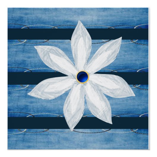 Poster floral (Devant)