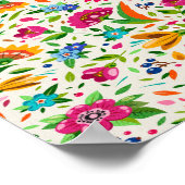 Poster floral (Coin)