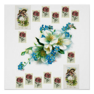 Poster floral