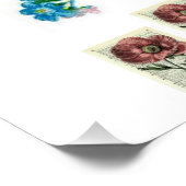 Poster floral (Coin)