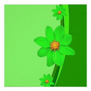 Poster floral