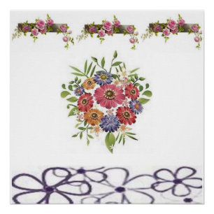 Poster floral