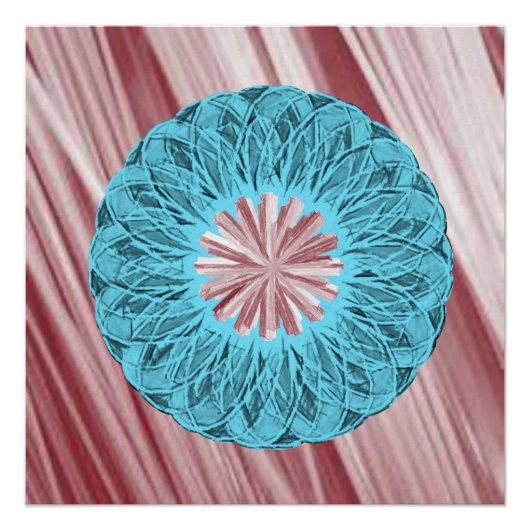 Poster floral (Devant)