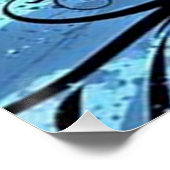 Poster floral (Coin)
