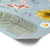 Poster Floral (Coin)