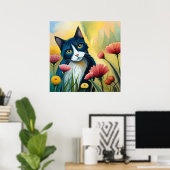 Poster FLoral (Bureau à domicile)