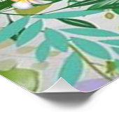 Poster floral (Coin)