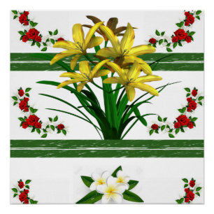 Poster floral