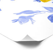 Poster floral (Coin)