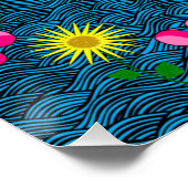 Poster floral (Coin)