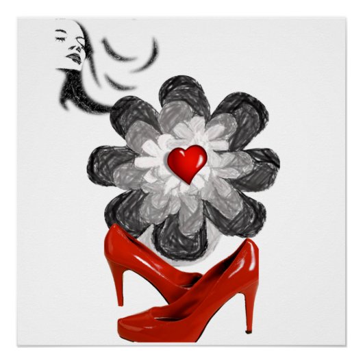 Poster floral (Devant)
