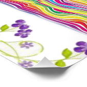 Poster floral (Coin)