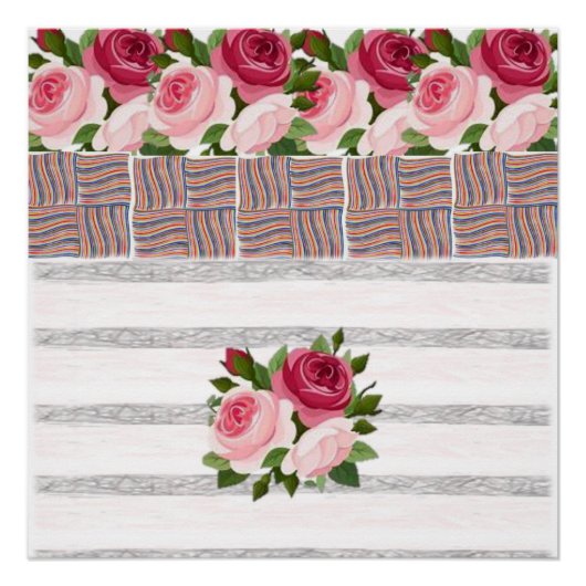 Poster floral (Devant)