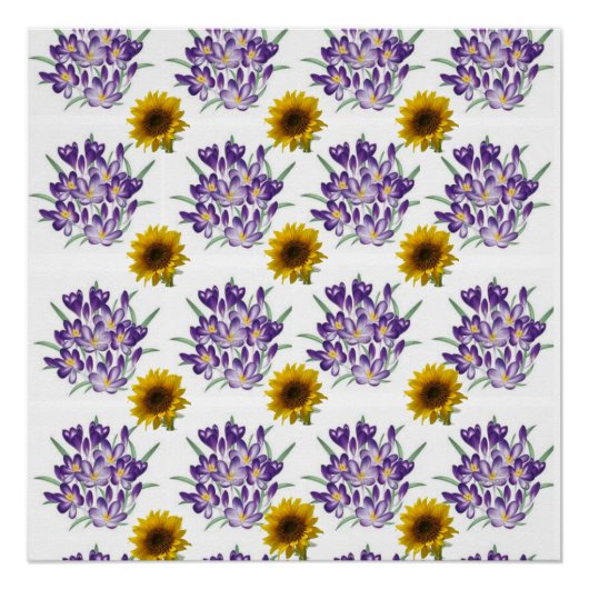 Poster floral (Devant)