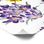 Poster floral (Coin)
