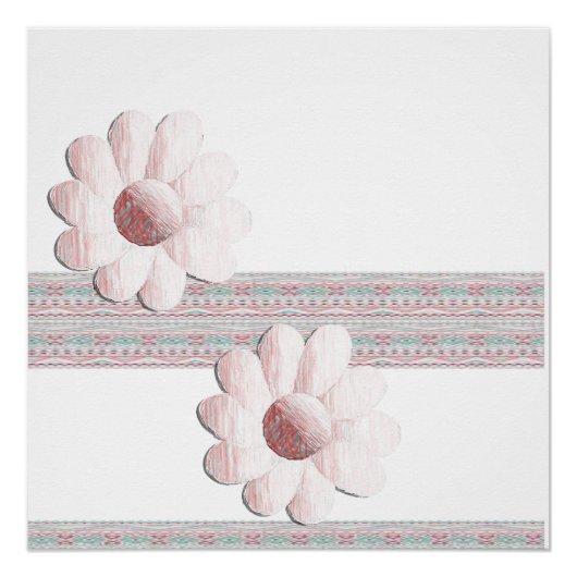 Poster floral (Devant)