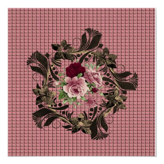 Poster floral (Devant)