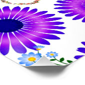 Poster floral (Coin)