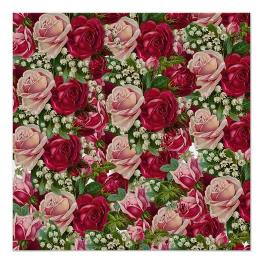 Poster floral (Devant)